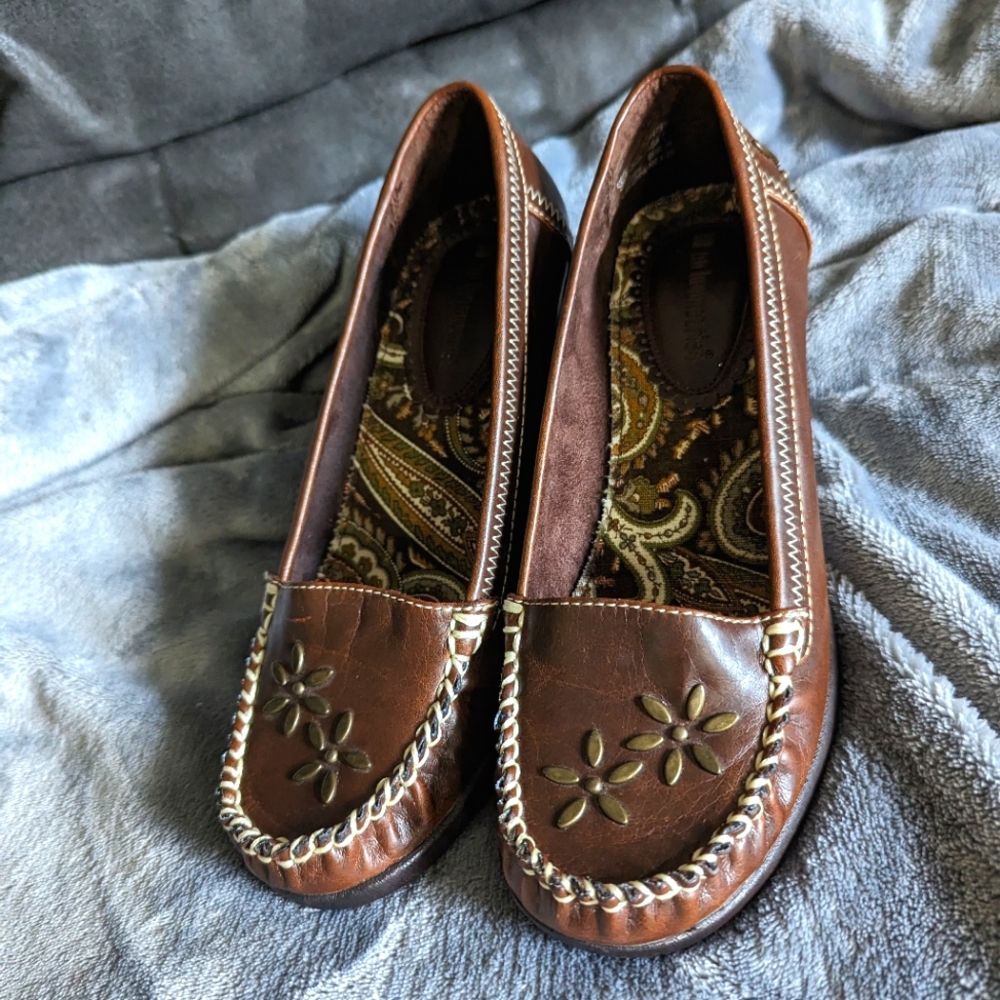 Y2K vintage wedge shoes